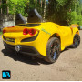 Электромобиль Ferrari F111FF желтый