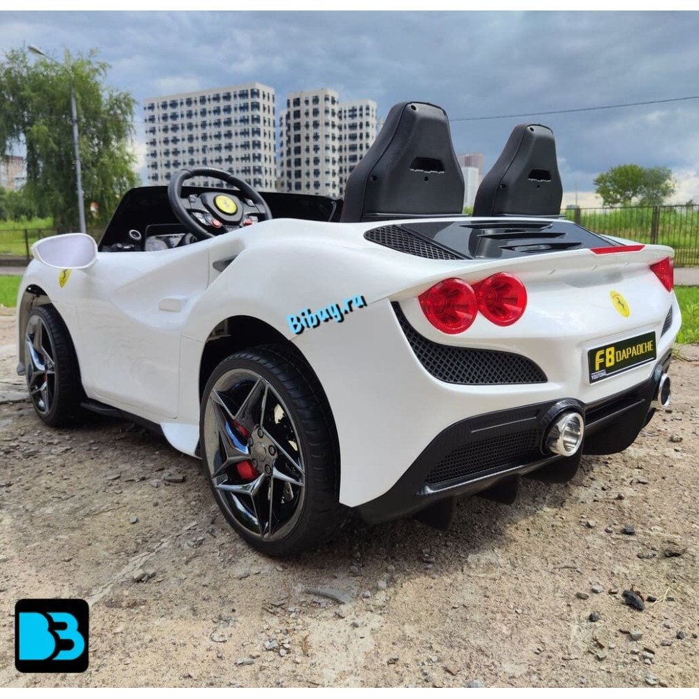 Электромобиль Ferrari F111FF белый