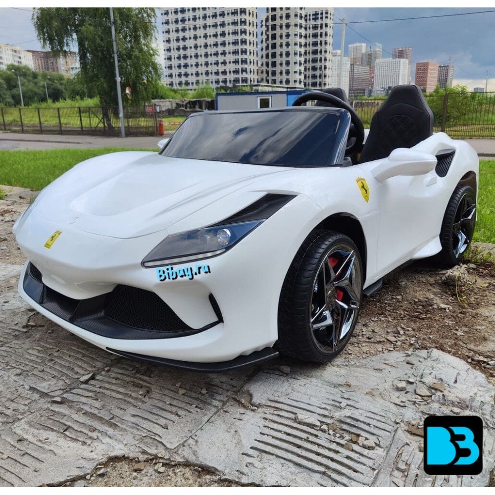 Электромобиль Ferrari F111FF белый
