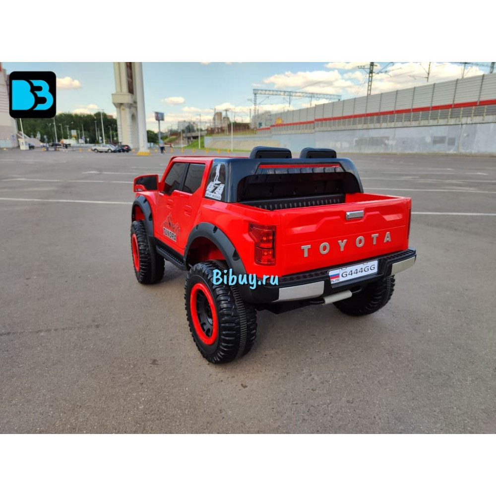Электромобиль Toyota Tundra G444GG красный