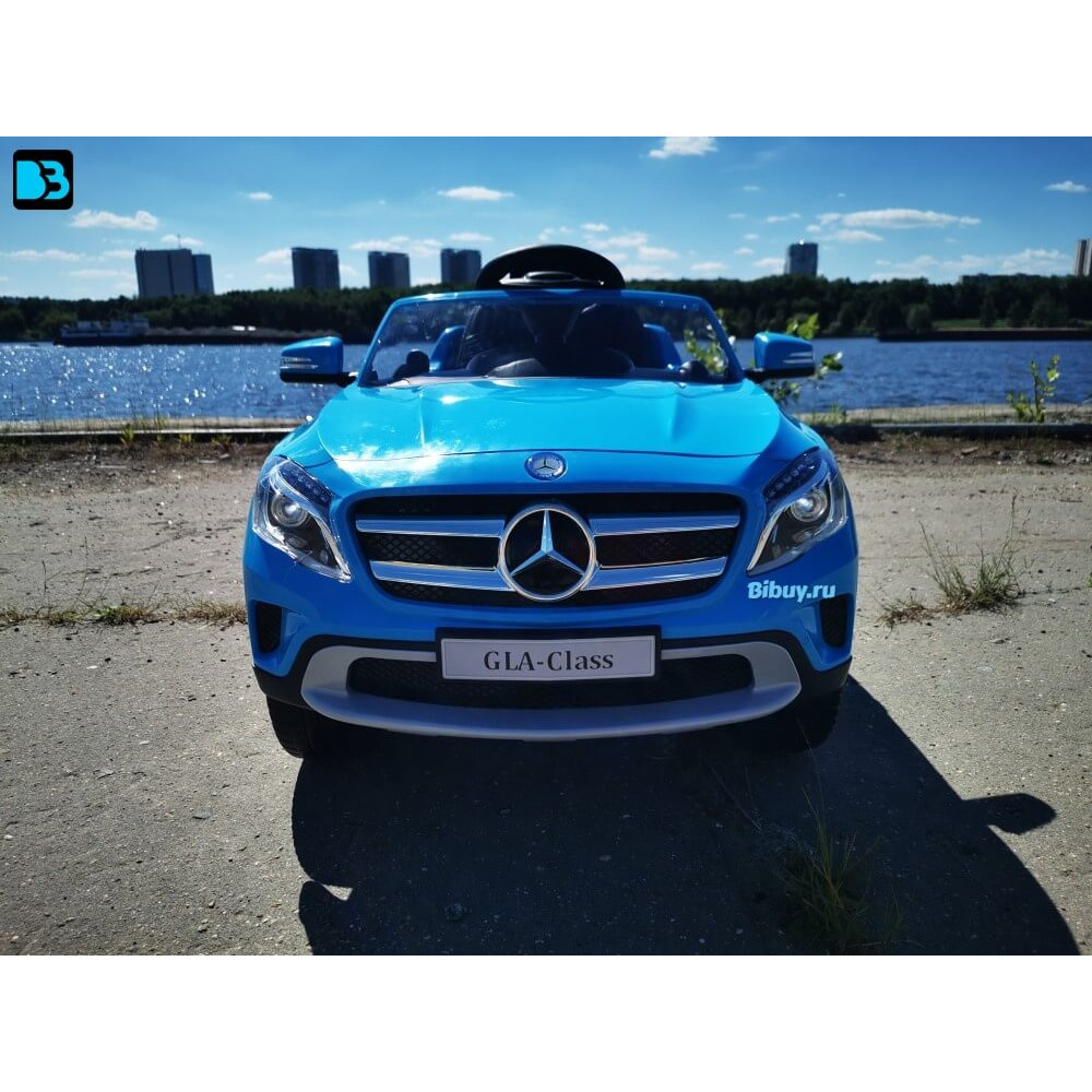 Детский электромобиль джип Mercedes Benz GLA R 653 Синий