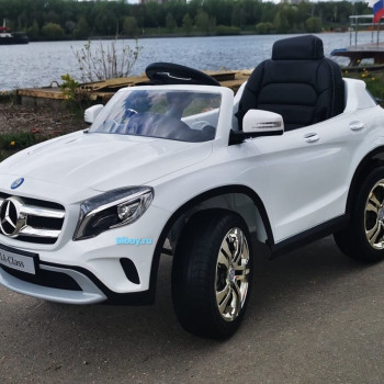 Детский электромобиль джип Mercedes Benz GLA R 653 Белый