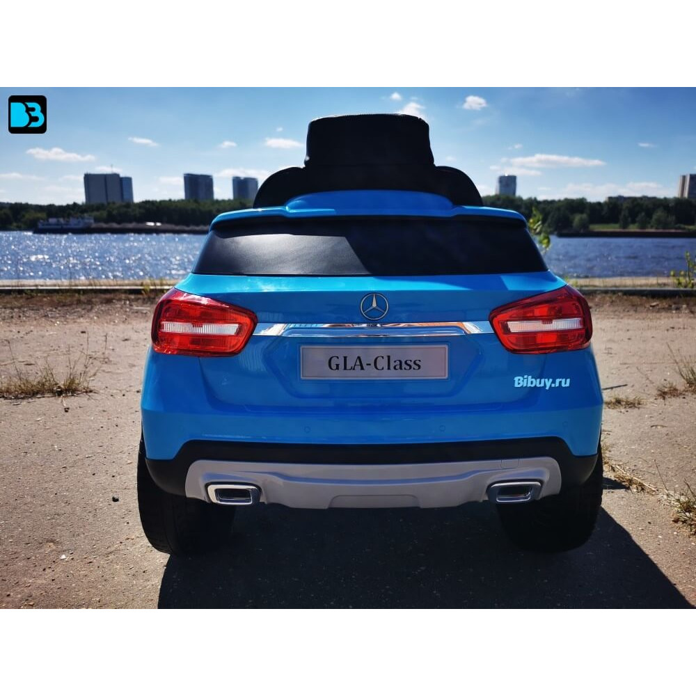 Детский электромобиль джип Mercedes Benz GLA R 653 Синий