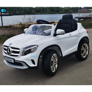 Детский электромобиль джип Mercedes Benz GLA R 653 Белый