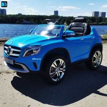 Детский электромобиль джип Mercedes Benz GLA R 653 Синий