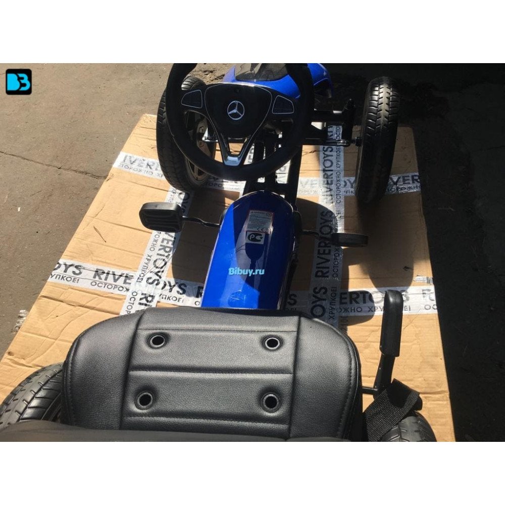 Детский веломобиль Mercedes-Benz (H333HH) синий
