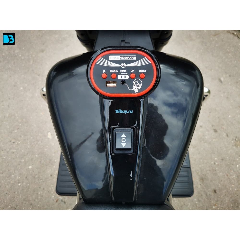 Трицикл Harley-Davidson YBD7173 Черный краска