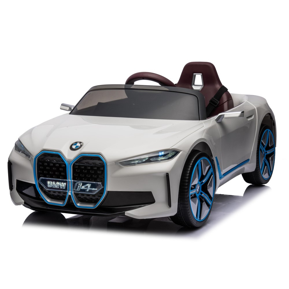 Детский электромобиль BMW I4 JE1009 Белый с пультом