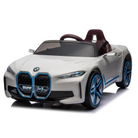 Детский электромобиль BMW I4 JE1009 Белый с пультом