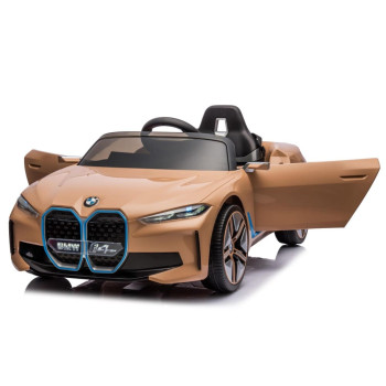 Электромобиль BMW I4 JE1009 Золотой краска