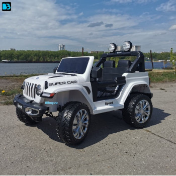 Детский электромобиль Jeep Rubicon YEP5016 Белый