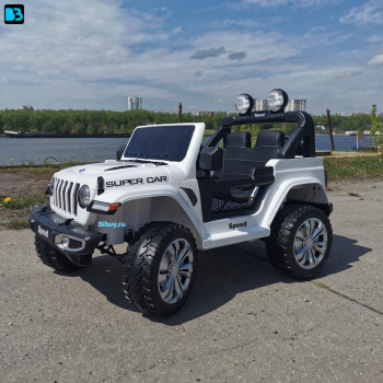 Детский электромобиль Jeep Rubicon YEP5016 Белый