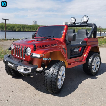 Детский Jeep Rubicon YEP5016 Красный краска