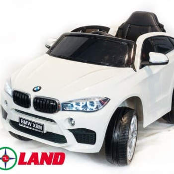 Электромобиль BMW X6M mini Белый, с пультом