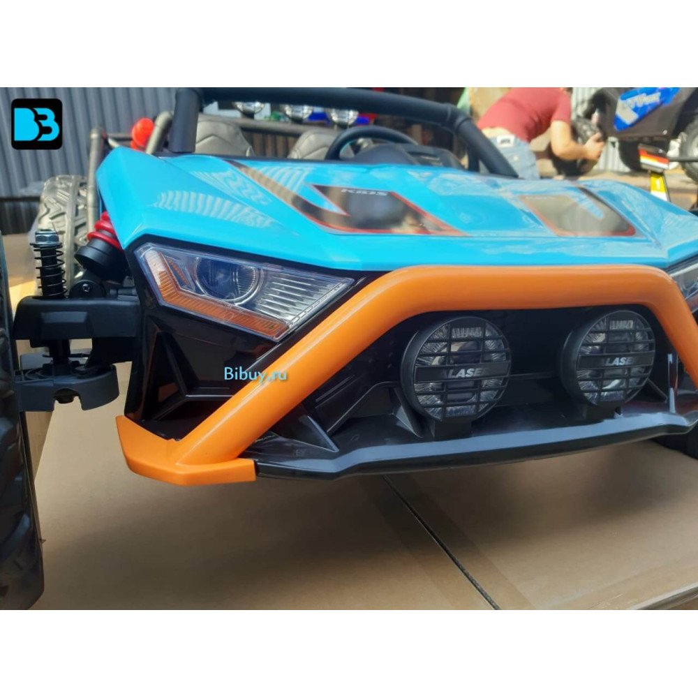 Детский электромобиль JS3168 синий