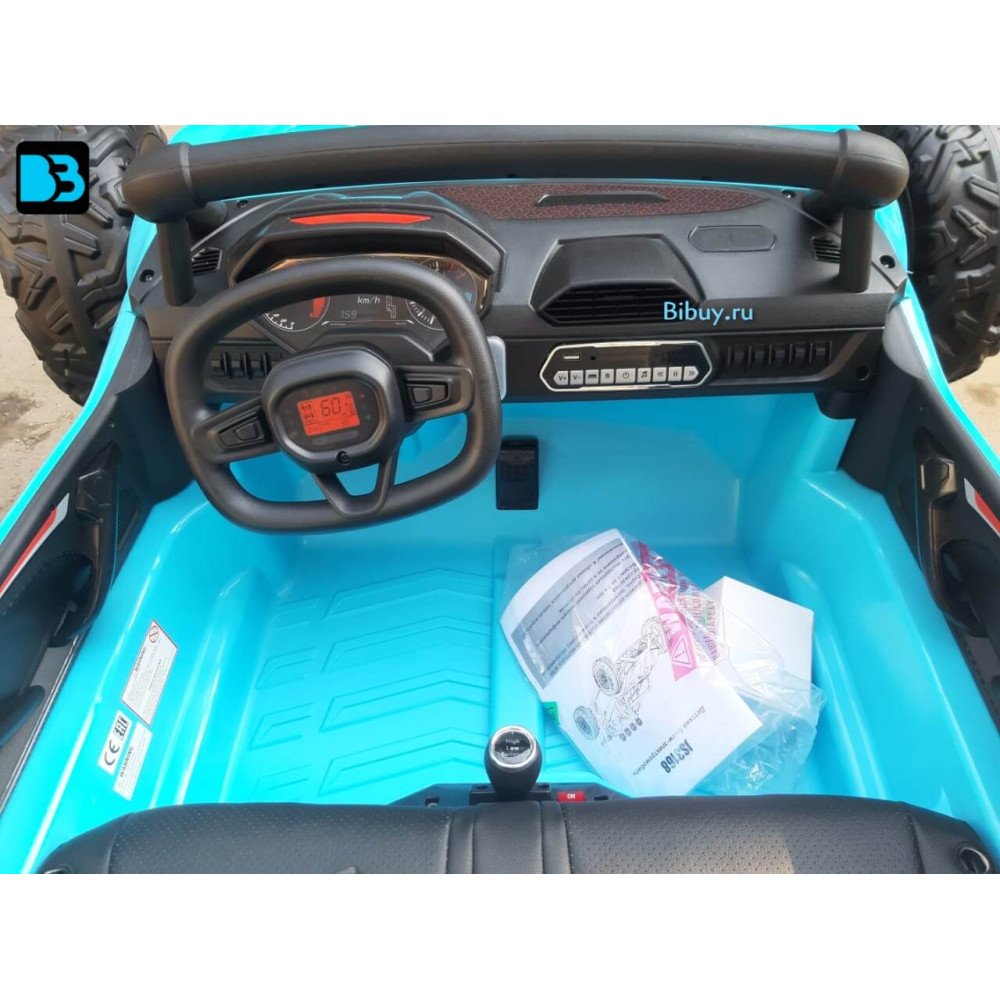 Детский электромобиль JS3168 синий