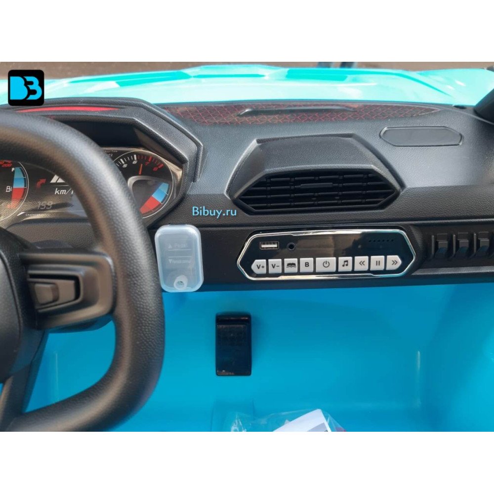 Детский электромобиль JS3168 синий