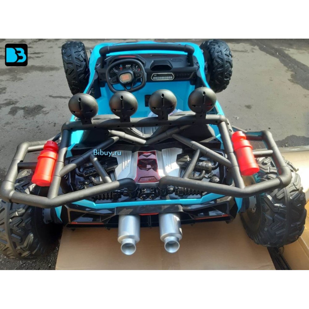 Детский электромобиль JS3168 синий