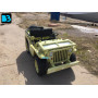 Детский электромобиль джип Jeep Willys 4137 Matcha