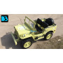 Детский электромобиль джип Jeep Willys 4137 Matcha