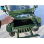 Детский электромобиль джип Jeep Willys 4137 Army green