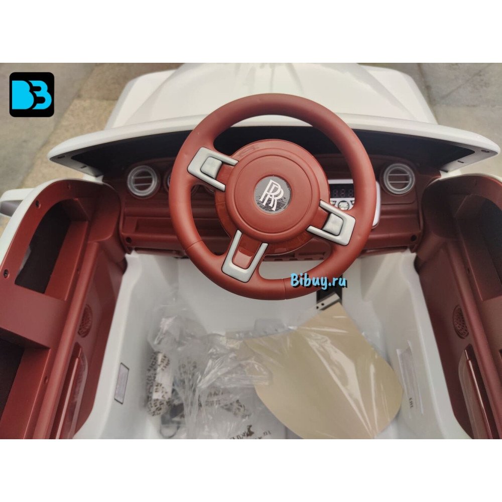 Детский электромобиль Rolls-Royce Cullinan K111PX белый