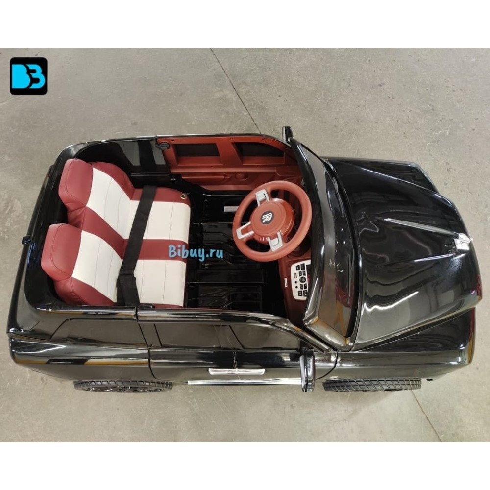 Детский электромобиль Rolls-Royce Cullinan K111PX черный глянец