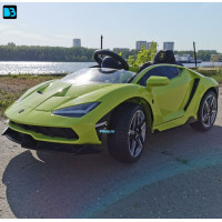 Электромобиль Lamborghini 6726R Зеленый