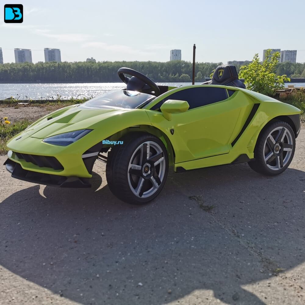Электромобиль Lamborghini 6726R Зеленый