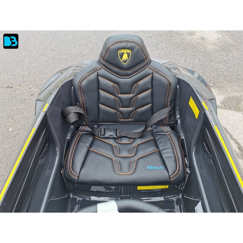 Детская машина Lamborghini 6726R Серая, с пультом