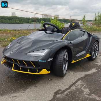 Детская машина Lamborghini 6726R Серая, с пультом