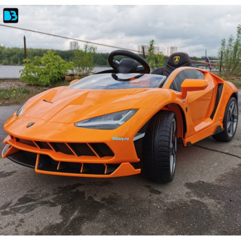Детский электромобиль Lamborghini 6726R Оранжевый