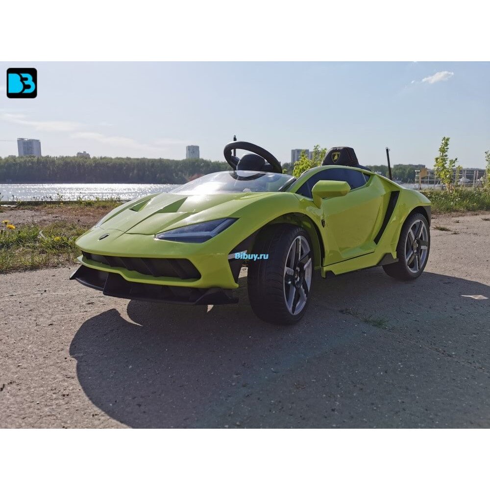 Электромобиль Lamborghini 6726R Зеленый