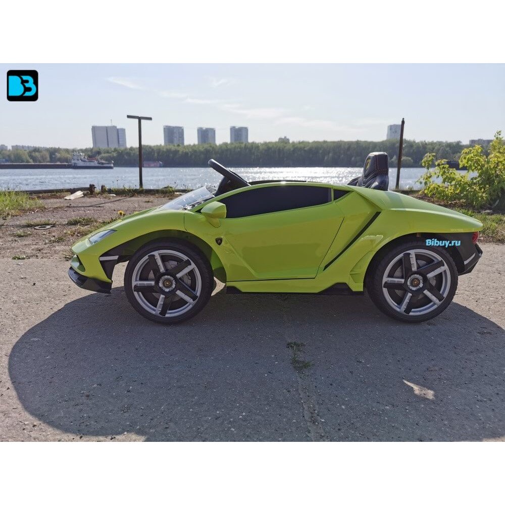Электромобиль Lamborghini 6726R Зеленый