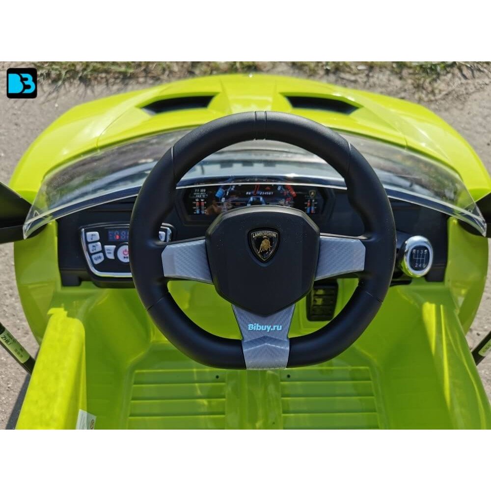 Электромобиль Lamborghini 6726R Зеленый