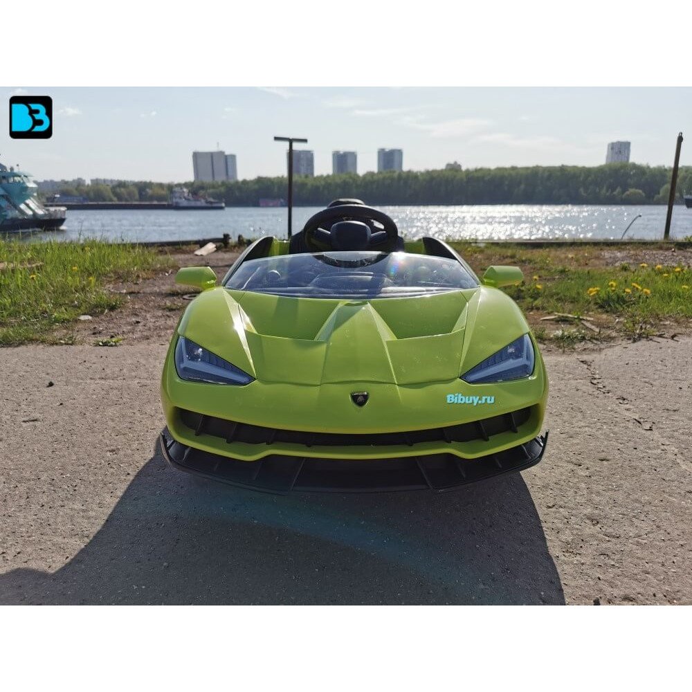 Электромобиль Lamborghini 6726R Зеленый