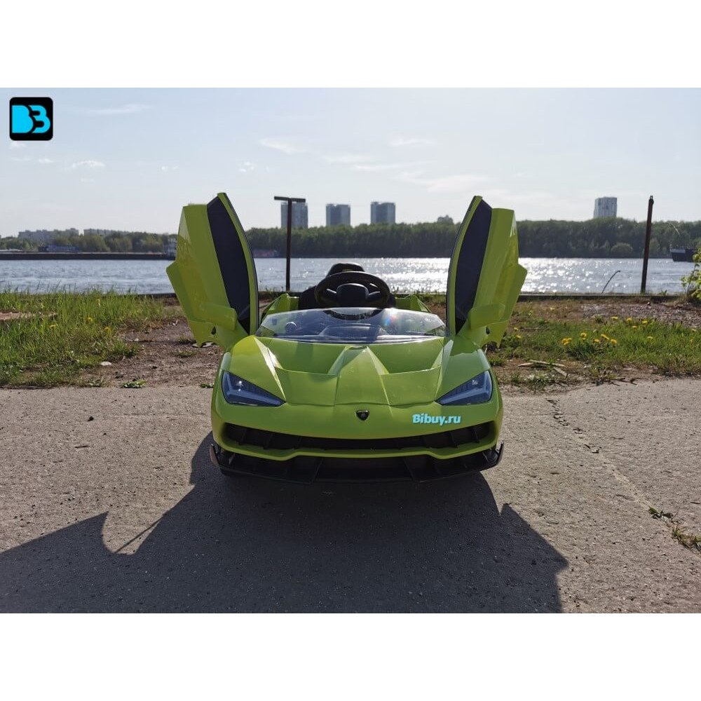 Электромобиль Lamborghini 6726R Зеленый