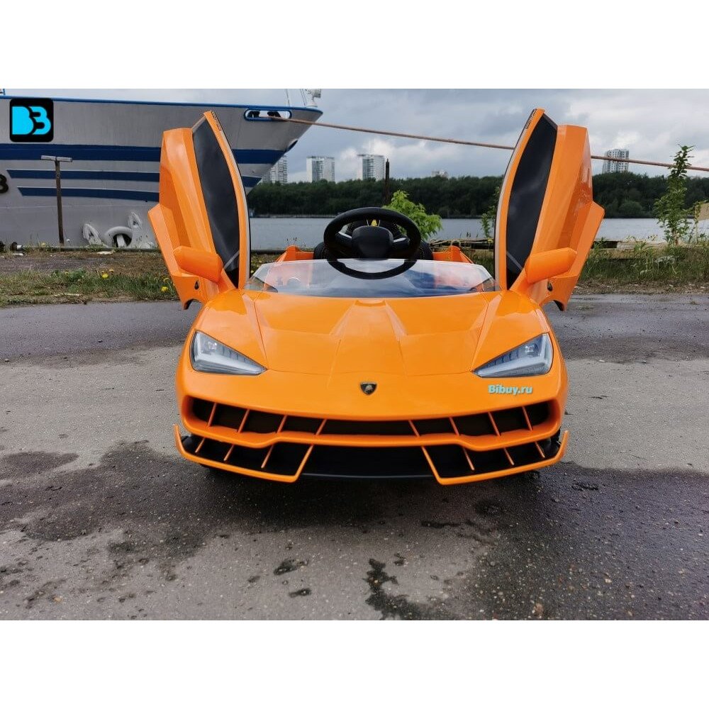 Детский электромобиль Lamborghini 6726R Оранжевый