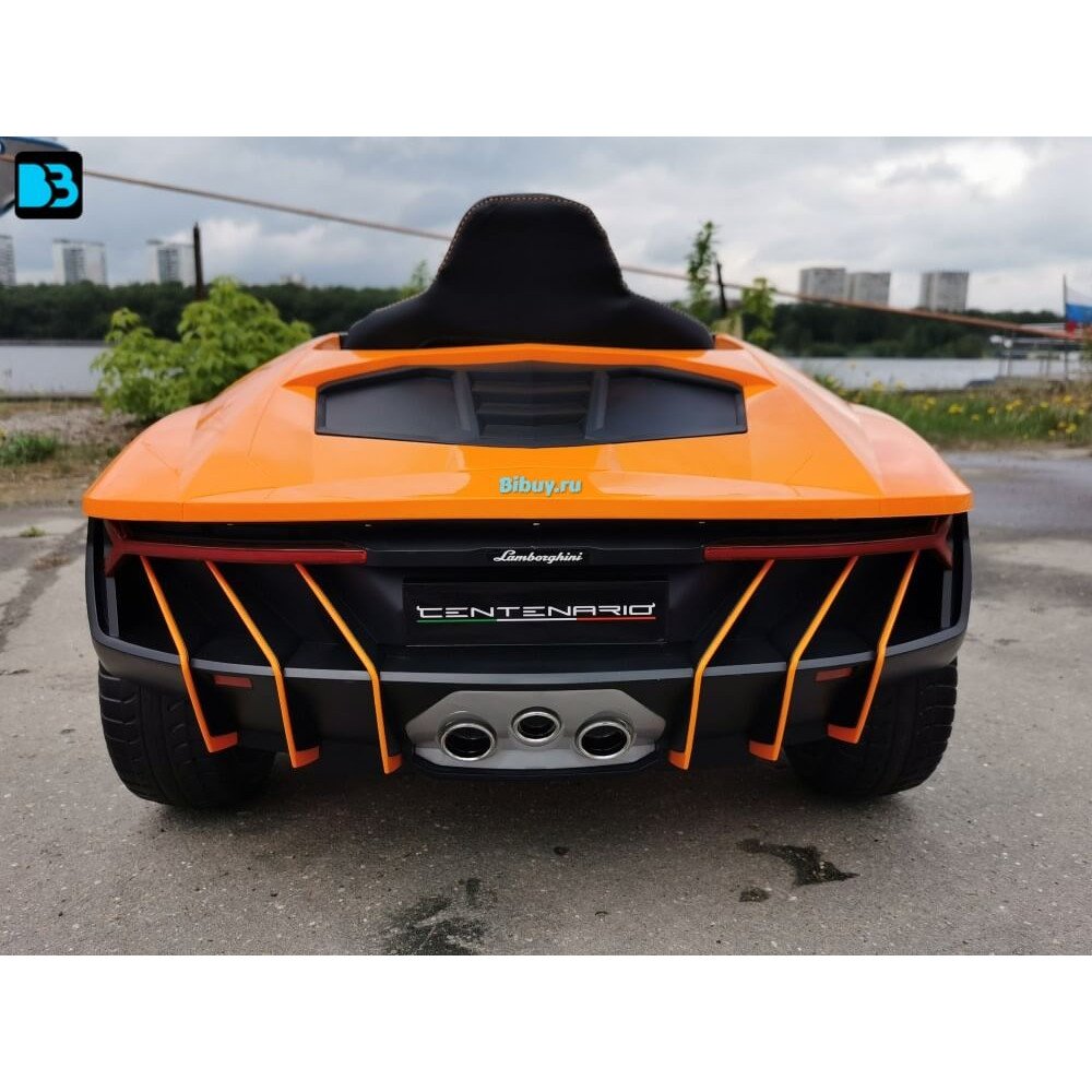 Детский электромобиль Lamborghini 6726R Оранжевый