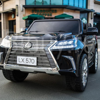 Детская машина Лексус LX570 4WD MP3 - DK-LX570-BLACK-PAINT