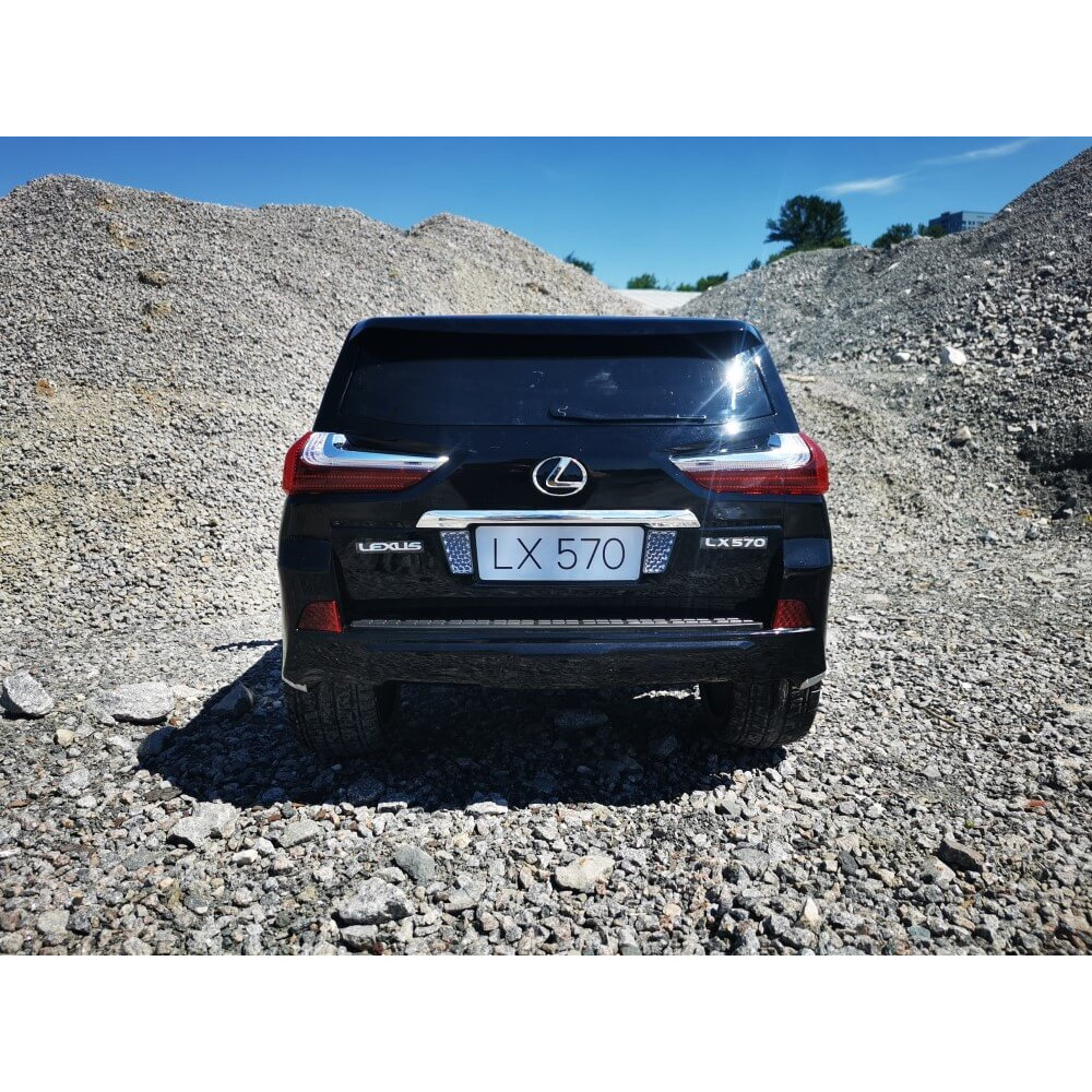 Детский электромобиль Lexus LX 570 Черный краска