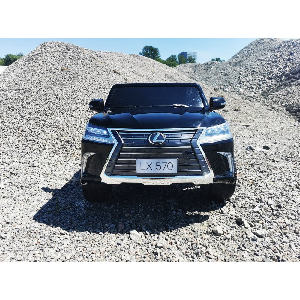 Детский электромобиль Lexus LX 570 Черный краска
