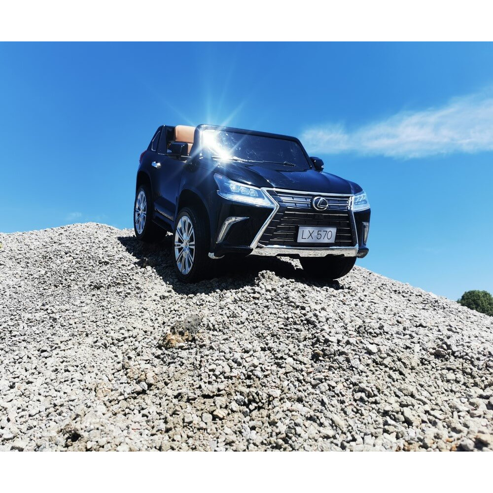 Детский электромобиль Lexus LX 570 Черный краска