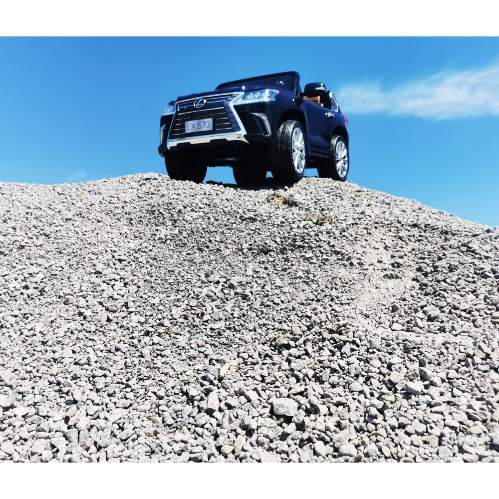 Детский электромобиль Lexus LX 570 Черный краска