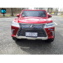 Детский джип Лексус LX 570 Красный краска с пультом
