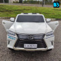 Детский электромобиль джип Lexus LX570 (Y555YY) белый