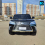 Детский электромобиль Lexus LX570 (Y555YY) черный глянец