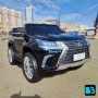 Детский электромобиль Lexus LX570 (Y555YY) черный глянец