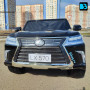 Детский электромобиль Lexus LX570 (Y555YY) черный глянец