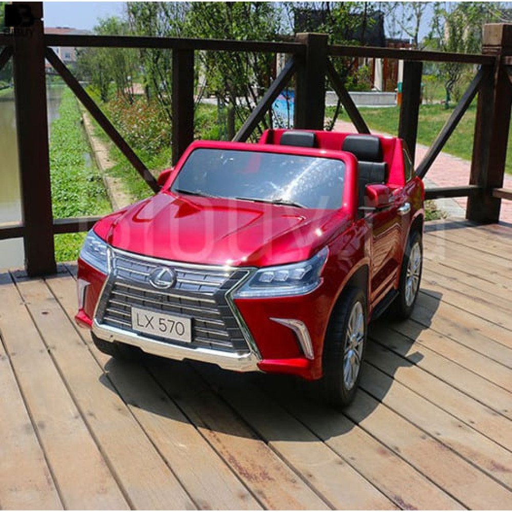 Детский электромобиль Lexus LX570 4WD MP3 - DK-LX570-RED-PAINT